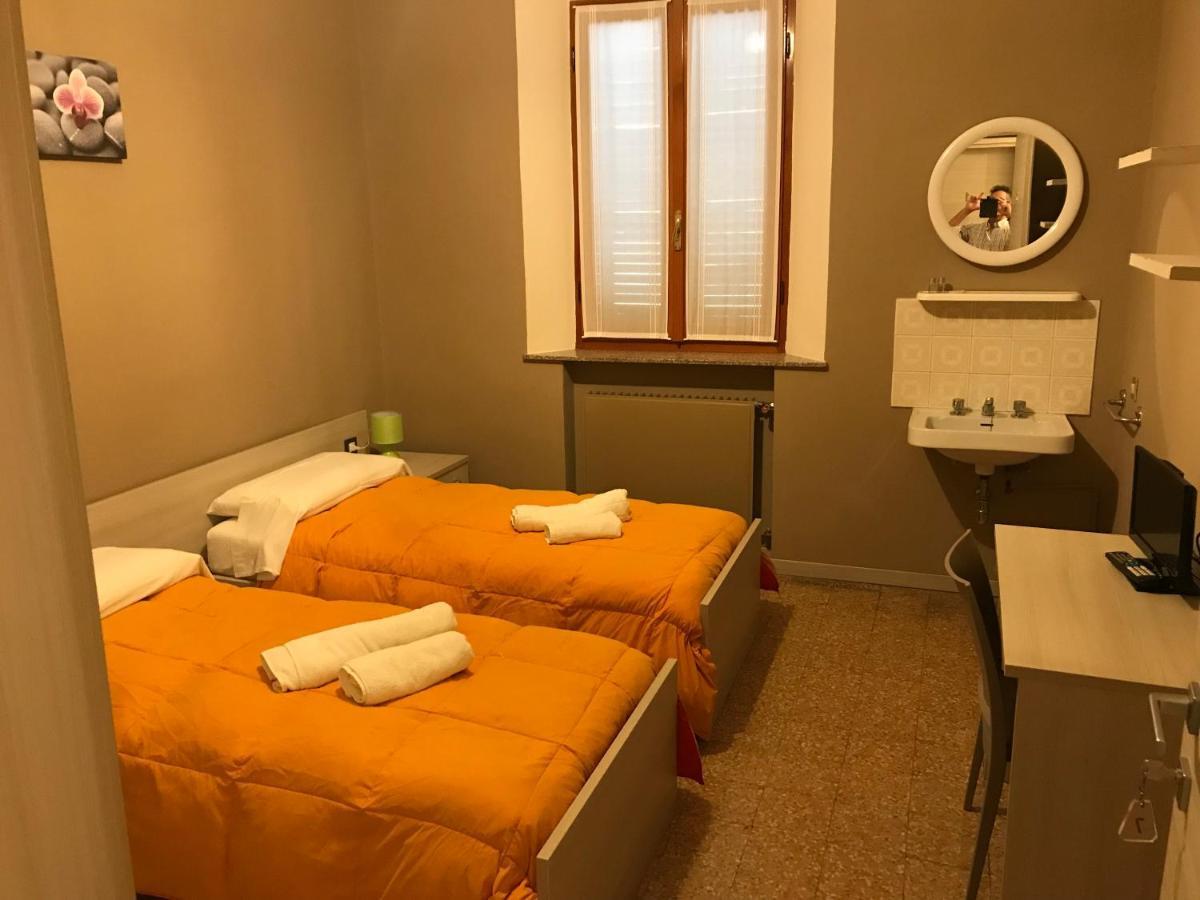 Albergo Centrale Cortemaggiore Bagian luar foto